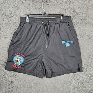 Shoe Palace Breaking Bad Mens Medium Los Pollos Shorts Black Drawstring
